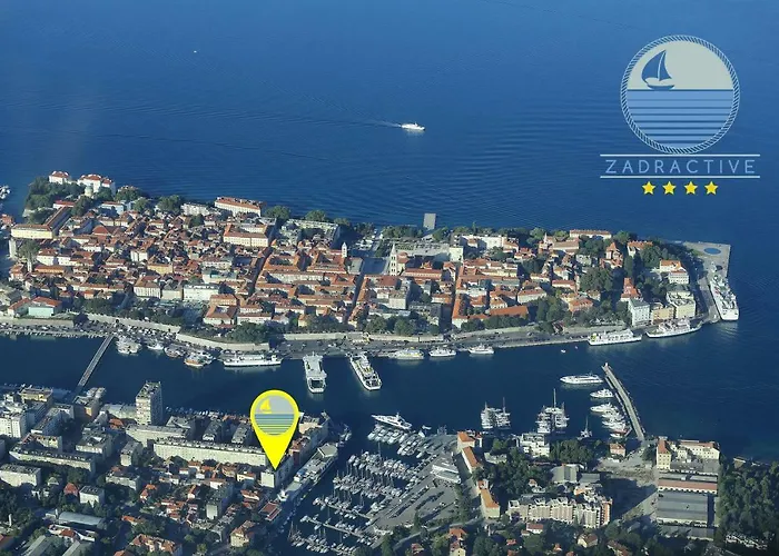 Lejlighed Zadractive - Perfect View But No Elevator Zadar